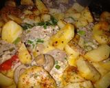 Foto del paso 6 de la receta: Matambre al verdeo con papas