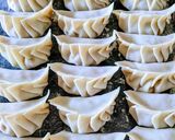 A picture of step 7 of Yaki Gyoza (Fried Dumpling) #newcookschallenge.