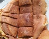 Foto langkah ke 6 dari resep Martabak Tipis Kering (Tipker) renyah pakai teflon no mixer.