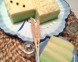 Foto langkah ke 8 dari resep Bolu Lapis Pandan Kukus.
