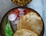 A picture of step 4 of છોલે ભટુરે.