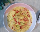 รูปขั้นตอนการทำที่ 3 ของ ไข่เจียวไร้น้ำมัน (Microwave​ Recipe​: คลีน)