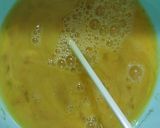 A picture of step 4 of Bitter gourd with egg.
