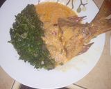 A picture of step 9 of Marinated fish (samaki wa kupaka) with coconut soup..
