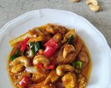 Foto langkah ke 5 dari resep Ayam Kungpao dengan Kacang Mede.
