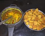 A picture of step 4 of Dal bati.