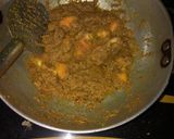 A picture of step 4 of Chole rice.