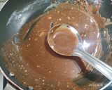 A picture of step 2 of Chocolava cake.