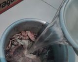 Foto langkah ke 1 dari resep Nasi bakar cumi asin.