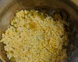 A picture of step 2 of Moong dal soup/sorba.