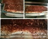 A picture of step 4 of AMIEs Easter Tiramisu.