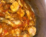 A picture of step 2 of Karelay chicken.