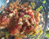 A picture of step 4 of Tomato Bharta.