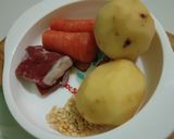Foto langkah ke 1 dari resep Snack Cemilan Perkedel MPASI 8 bulan 4 bintang.