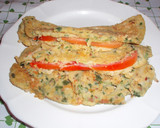 Foto del paso 6 de la receta: Tortilla Vegana de Verdeo con Tomate