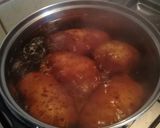 Rakott krumpli kétféle kolbásszal, szalonnával recept fázis 3 fotója
