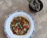 Foto langkah ke 7 dari resep Ayam Tumis Daun Kemangi.