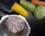 A picture of step 1 of Chicken salad.