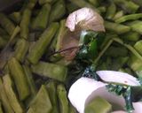 Foto del paso 1 de la receta: Tortitas de camarón con nopales en salsa roja, ¡para chuparse lo
