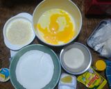 Foto langkah ke 2 dari resep Bolu keju lembut 4 telur.
