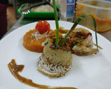 Foto del paso 2 de la receta: Rolls de merluza con vegetales a las finas hierbas