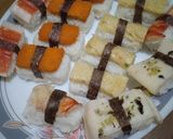 Foto langkah ke 5 dari resep Sushi bekal sekolah anak.