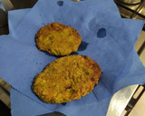 Foto del paso 13 de la receta: Hamburguesa vegana de garbanzos y portobello