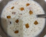 A picture of step 6 of Diet sago, phool makhnay, kheer.
