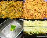 A picture of step 4 of Cheesy Minced Cauliflower Casserole.