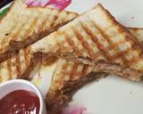 Aloo paneer sandwich recipe step 4 photo