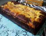 Black forest cheesecake brownie langkah memasak 8 foto