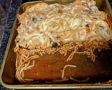 A picture of step 9 of Leftover Baked Spaghetti.