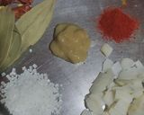 A picture of step 15 of Chana dal rice with begun bhaja.