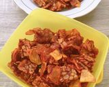 Foto langkah ke 6 dari resep Kering Tempe Kentang Kriuk (Pedas Manis).