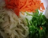 A picture of step 1 of Maggi pakore.