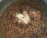 A picture of step 3 of Chicken Resha kabab.