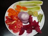 मिक्स वेजिटेबल सलाद (Mix vegetable salad recipe in hindi)