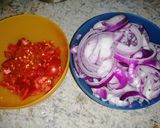A picture of step 1 of Kidney and liver sauce.