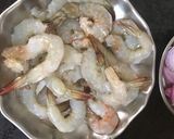 A picture of step 1 of Prawn Malai Curry.