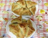 صورة لخطوة 10 من وصفة طريقة مثلاثات سبانخ ومثلاثات الريانه بتشهي 👌🏻😋