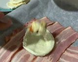 Foto do passo 5 de Trouxinha de bacon com mozarela