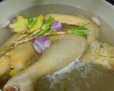 Hình bước làm 1 của món Phở gà
