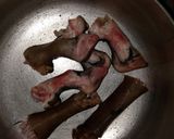 Hình bước làm 1 của món Canh bầu giò dê