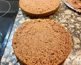 Foto del paso 9 de la receta: Tarta “ajedrez” con almíbar de chocolate y ganaché
