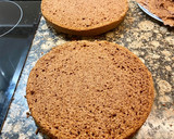 Foto del paso 9 de la receta: Tarta “ajedrez” con almíbar de chocolate y ganaché