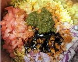 A picture of step 3 of Mumbai Ki Masur Bhil Puri.