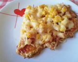 Sonkás kukoricás pizza recept fázis 3 fotója