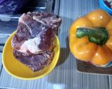 Foto langkah ke 1 dari resep Daging Sapi Paprika.