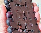 A picture of step 4 of Chocolate Blueberry Bark Inspired by Lastochka 🥰🍫 Healthy Blueberry and Chocolate Bar 🫐.