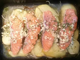 Salmón al horno